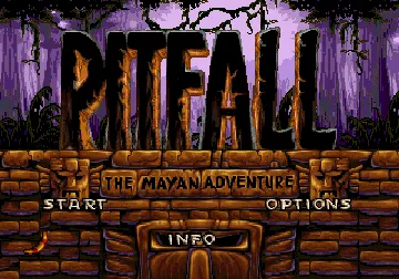 Pitfall - The Mayan Adventure (Europe) screen shot title